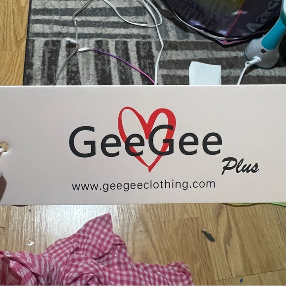 Bee Gee Pink Gingham NWT Sundress backless - Picture 6 of 9